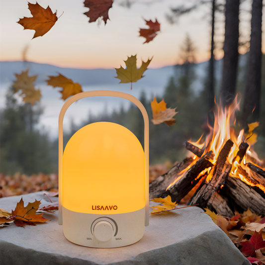 Portable Dual-Color Dimmable Mosquito-Repelling Rechargeable Touch Night Lamp For Bedroom And Camping