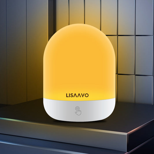 Portable nightlight touch-sensitive desk lamp can be recharged with long battery life