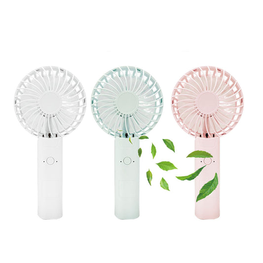 Mini Negative Ion Portable Fan: Handheld USB Rechargeable, Perfect for Travel & Outdoor Cooling