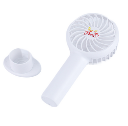 CSTT Portable Handheld Fan Small Cooling Fan USB Rechargeable Fans Mute Cooler Handheld Fan Mini USB Rechargeable Desk